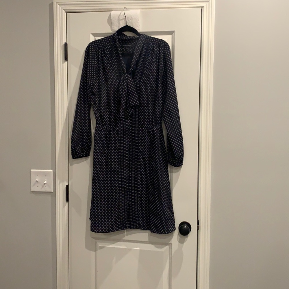 Banana republic navy dress